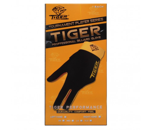 Перчатка Tiger Professional Billiard Glove правая XL 