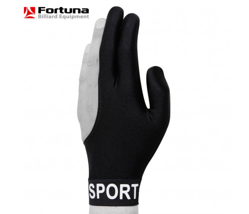 Перчатка Fortuna Sport черная XL