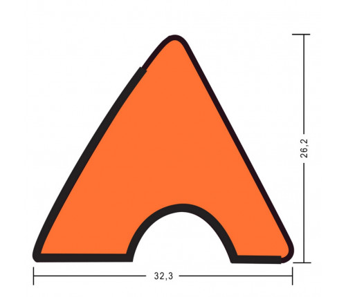 Резина для бортов Eurosprint Standard Pool Pro K-55 122см 7-9фт 6шт.