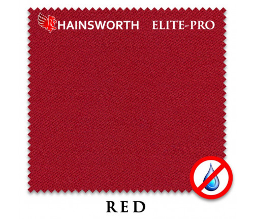 Сукно Hainsworth Elite Pro Waterproof 198см Red