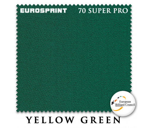 Сукно Eurosprint 70 Super Pro 198см Yellow Green