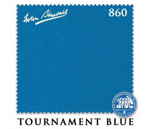 Сукно Iwan Simonis 860 198см Tournament Blue