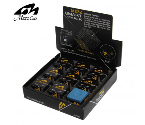 Мел Mezz Smart Chalk SC9-B007 Blue 9 шт.