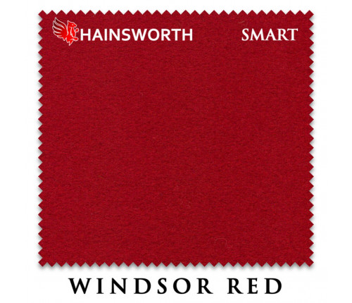 Сукно Hainsworth Smart Snooker 195см Windsor Red