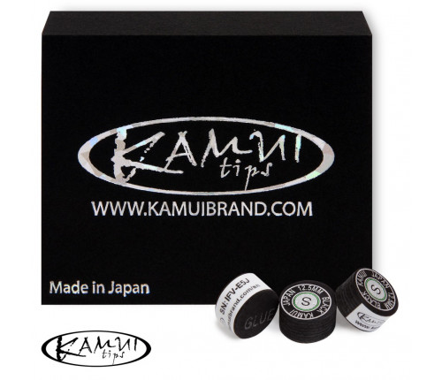 Наклейка для кия Kamui Black ø12,5мм Soft 1шт.