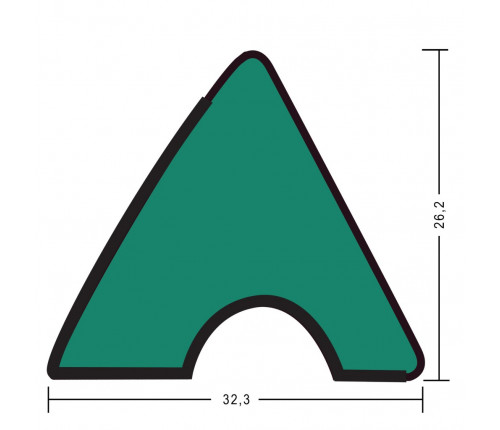 Резина для бортов Standard Pool K-55 145см 9-10фт 6шт. 