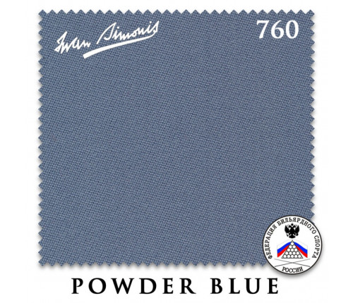 Сукно Iwan Simonis 760 195см Powder Blue