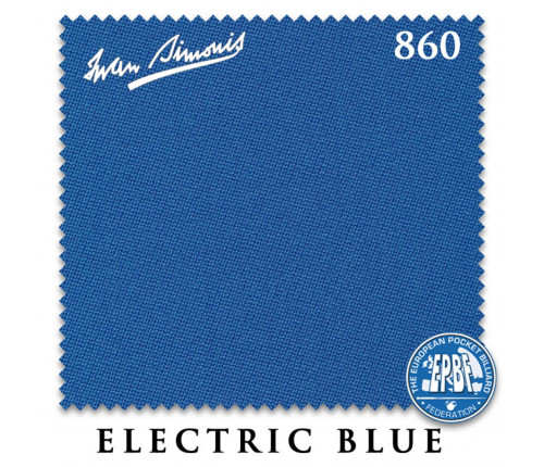 Сукно Iwan Simonis 860 198см Electric Blue