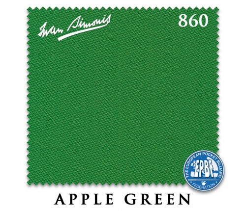 Сукно Iwan Simonis 860 198см Apple Green