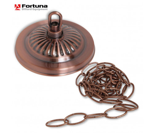 Светильник Fortuna Crown Red Bronze 6 плафонов