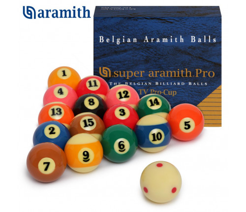 Шары Aramith Super Aramith Pro-Cup TV Pool  ø57,2мм