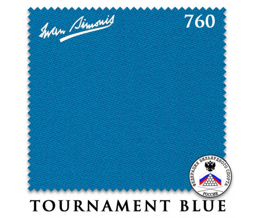 Сукно Iwan Simonis 760 195см Tournament Blue