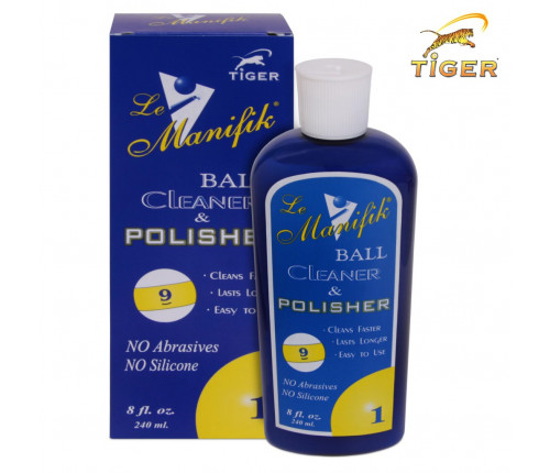 Средство для чистки и полировки шаров Tiger Le Manifik Ball Cleaner & Polisher 240мл