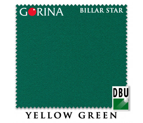 Сукно Gorina Billar Star 197см Yellow Green