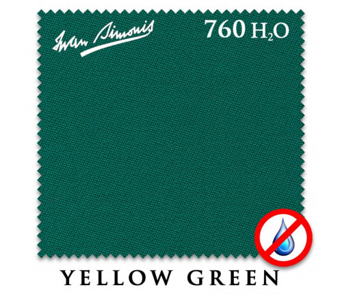 Сукно Iwan Simonis 760 H2O 195см Yellow Green