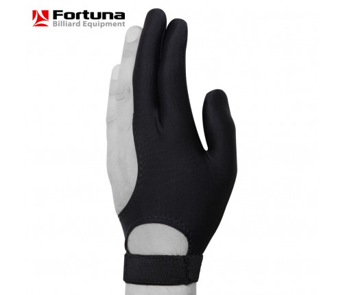 Перчатка Fortuna Classic Velcro черная M/L