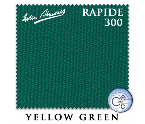 Сукно Iwan Simonis 300 Rapide Carom 195см Yellow Green