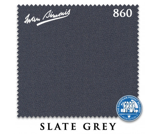 Сукно Iwan Simonis 860 198см Slate Grey