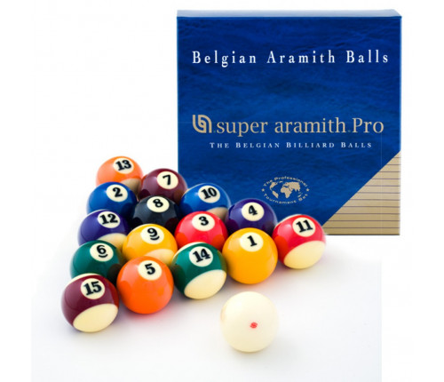 Шары Super Aramith Pro Pool ø57,2мм