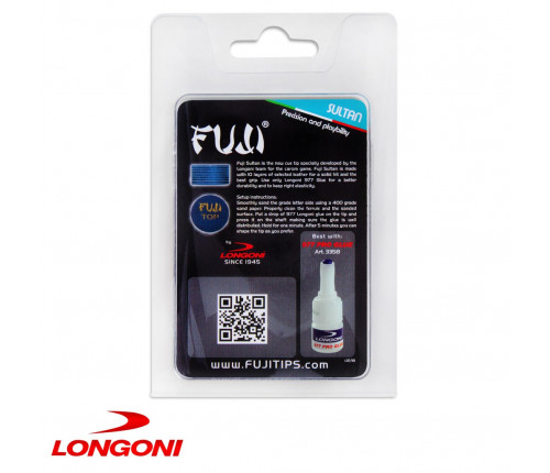 Наклейка для кия Longoni Fuji Sultan ø14мм Medium 1шт.