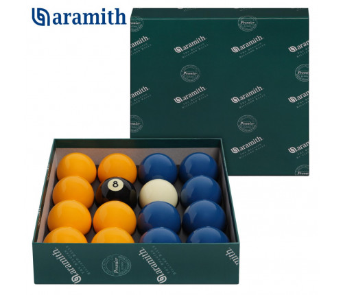 Шары Aramith Casino Blue & Yellow 8Pool ø57,2мм