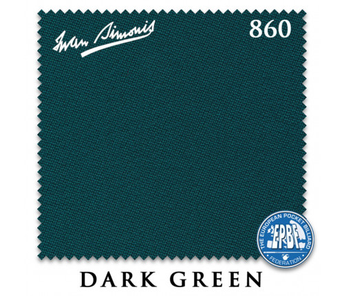 Сукно Iwan Simonis 860 198см Dark Green