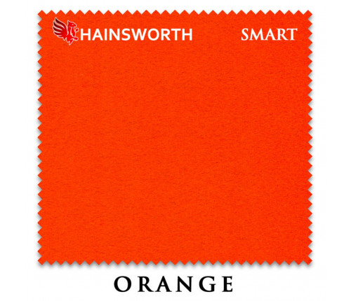 Сукно Hainsworth Smart Snooker 195см Orange