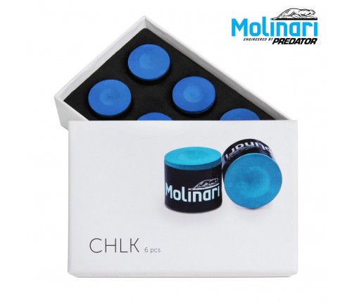 Мел Molinari CHLK BLUE 6шт.