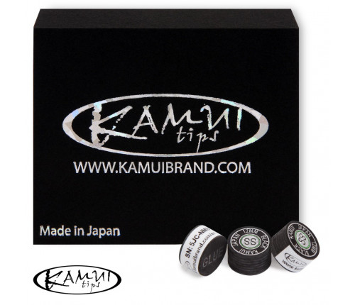 Наклейка для кия Kamui Black ø12мм Super Soft 1шт.