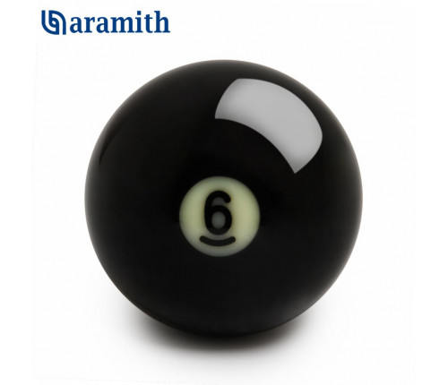 Шар Aramith Premier Pyramid №6 ø68ММ черный