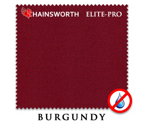 Сукно Hainsworth Elite Pro Waterproof 198см Burgundy