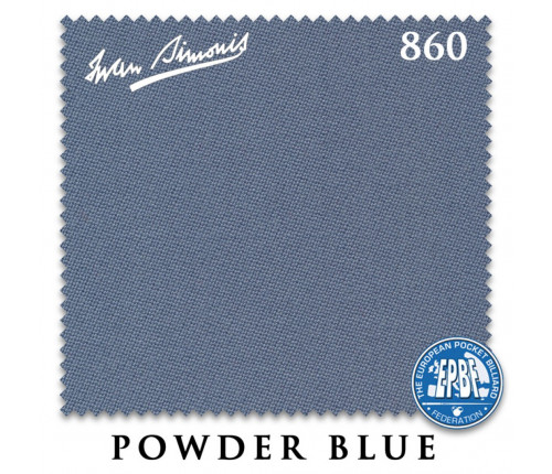 Сукно Iwan Simonis 860 198см Powder Blue