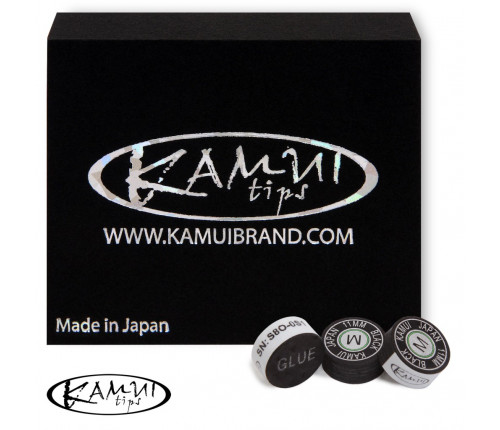 Наклейка для кия Kamui Snooker Black ø11мм Medium 1шт.