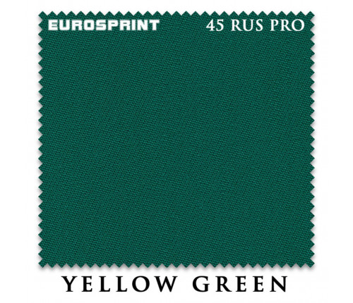 Сукно Eurosprint 45 Rus Pro 198см Yellow Green