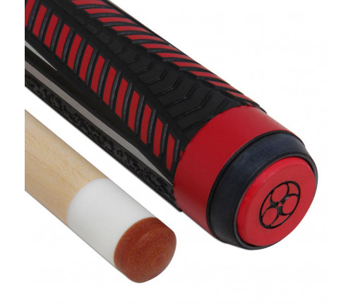 Кий Poison VX⁴ Jump Red and Black GTX™ Grip 3PC Пул 7,5oz