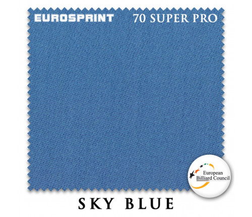 Сукно Eurosprint 70 Super Pro 198см Sky Blue