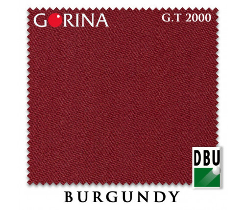 Сукно Gorina Granito Tournament 2000 197см Burgundy