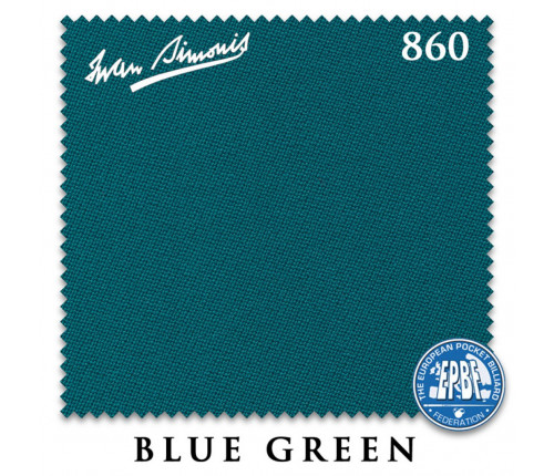 Сукно Iwan Simonis 860 198см Blue Green