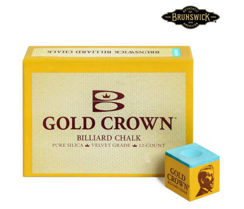 Мел Brunswick Gold Crown Green  12шт.