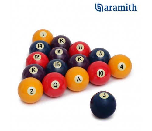 Шары Aramith Poker Pool ø57,2мм