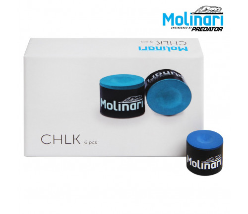 Мел Molinari CHLK BLUE 6шт.