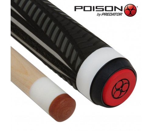 Кий Poison VX⁴ Jump White and Black GTX™ Grip 3PC Пул 7,5oz