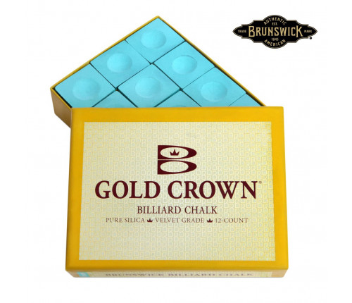 Мел Brunswick Gold Crown Green  12шт.