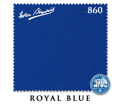 Сукно Iwan Simonis 860 198см Royal Blue