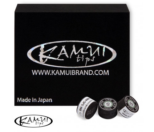 Наклейка для кия Kamui Black ø12мм Soft 1шт.